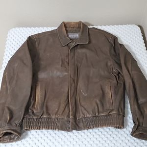 Wilsons Leather Vintage Bomber Jacket Size L